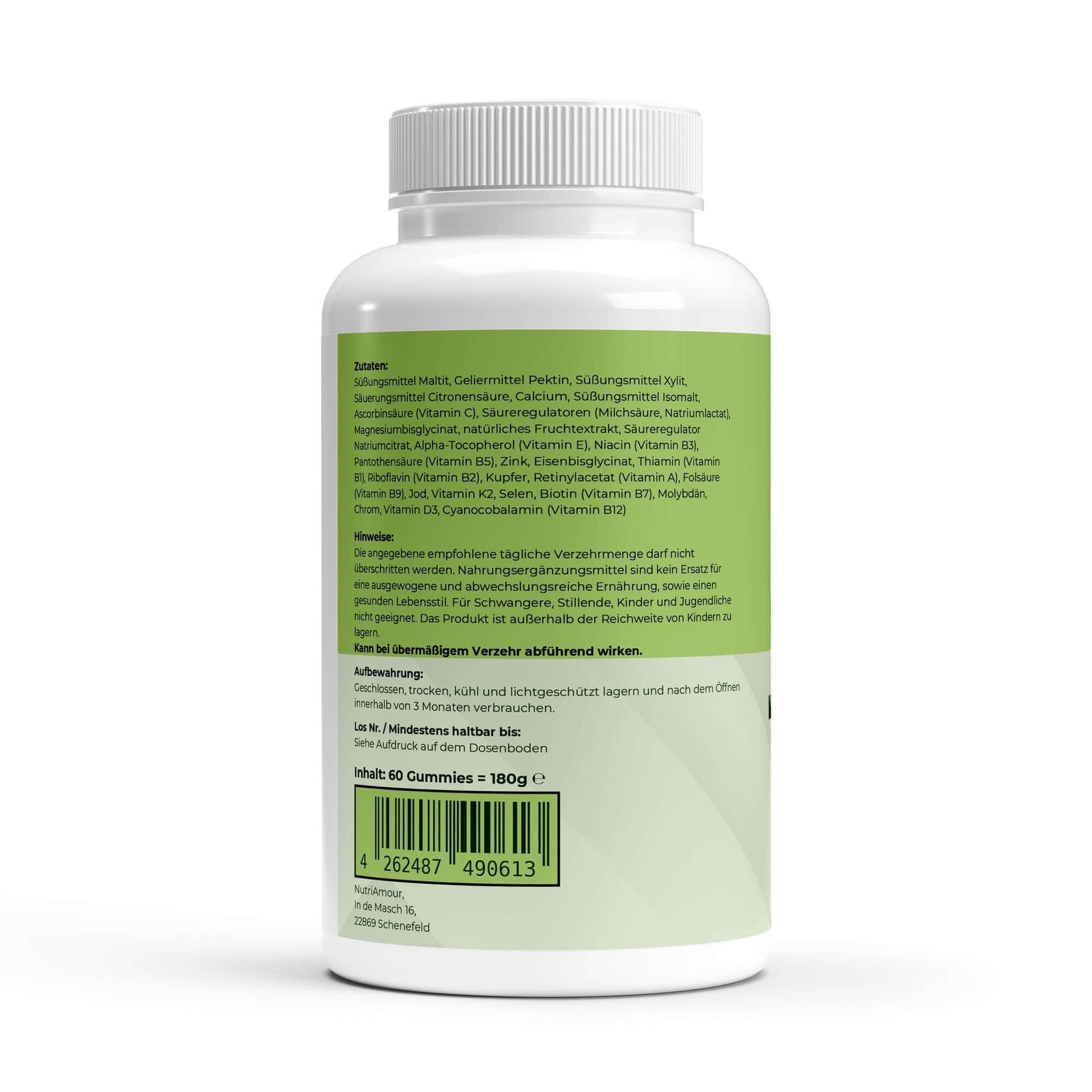 Premium Multivitamin + Mineral Gummies - 60 Stk.,NutriAmour