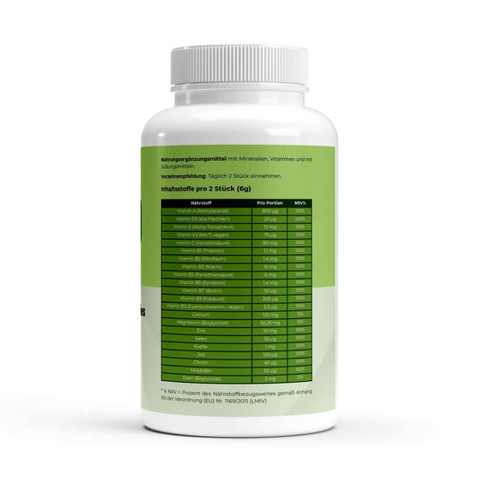 Premium Multivitamin + Mineral Gummies - 60 Stk.,NutriAmour