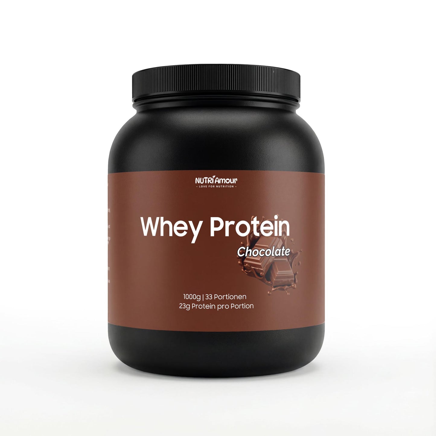 Premium Whey Protein Chocolate - 1,000g: Hochwertiges, laborgeprüftes Eiweißpulver für den aktiven Lebensstil.